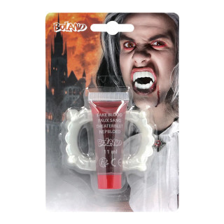 Mini vampyro rinkinys (dirbtinis kraujas, dantys)