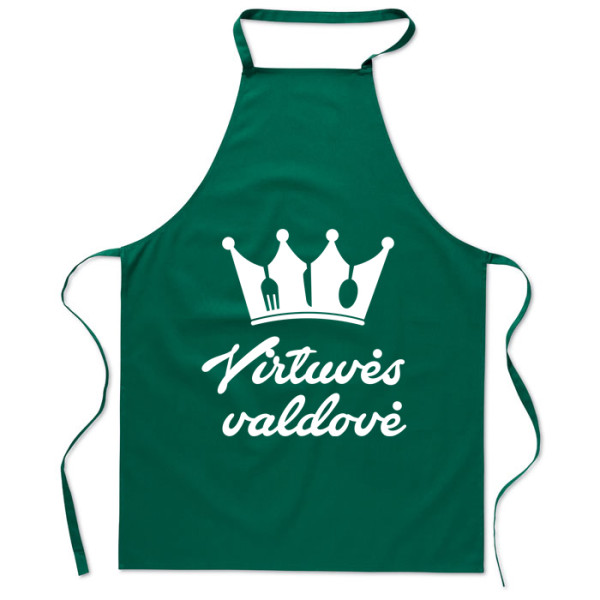 Medvilninė prijuostė "Virtuvės valdovė"