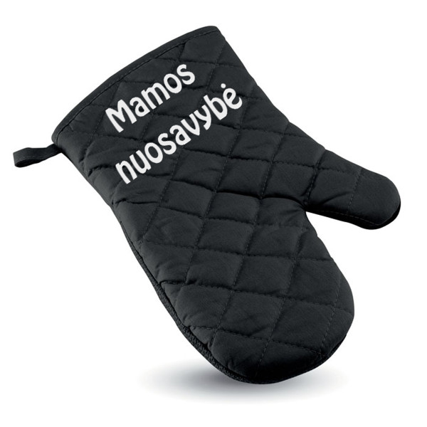 Virtuvinė kepimo pirštinė "Mamos nuosavybė" Virtuvinė kepimo pirštinė "Mamos nuosavybė"
