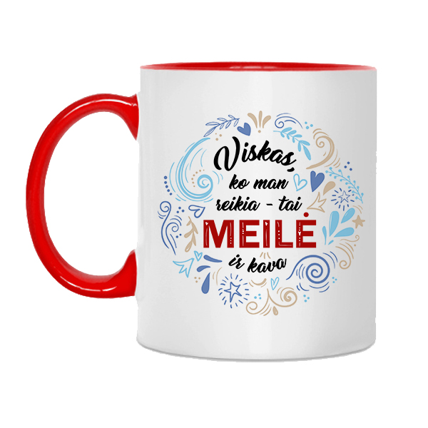 Puodelis "Meilė ir kava" Puodelis "Meilė ir kava"