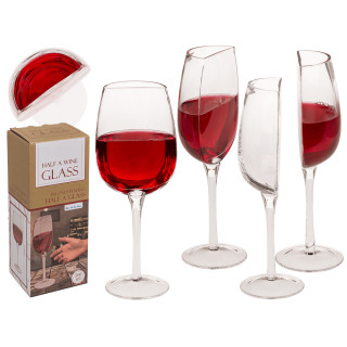Vyno taurė "Half a Wine Glass"