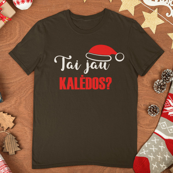 Marškinėliai "Tai jau Kalėdos?"