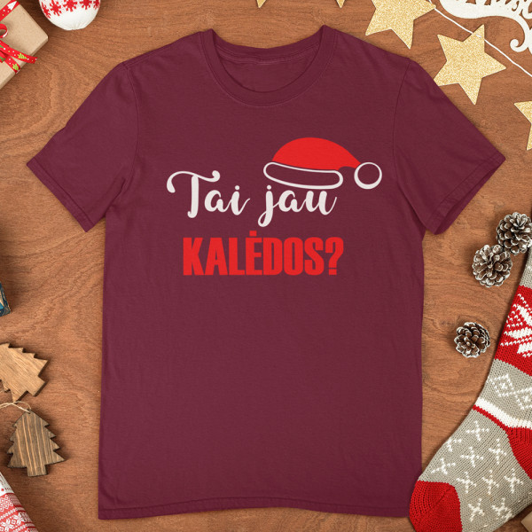 Marškinėliai "Tai jau Kalėdos?"