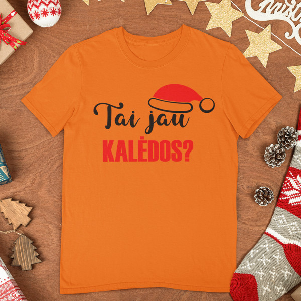 Marškinėliai "Tai jau Kalėdos?"