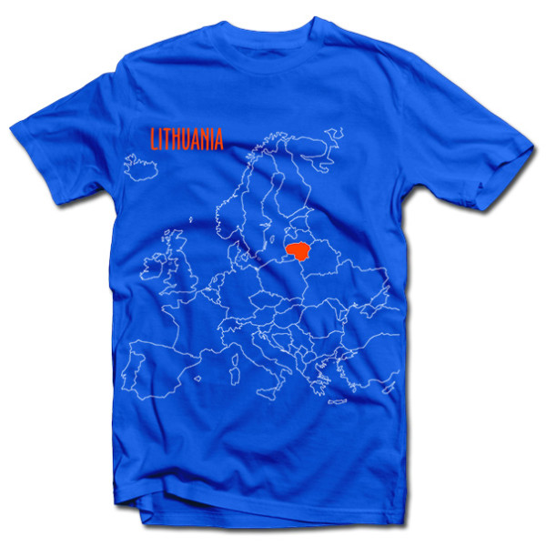 Marškinėliai "Lithuania" Marškinėliai "Lithuania"