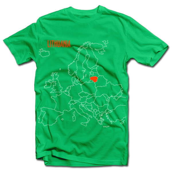 Marškinėliai "Lithuania" Marškinėliai "Lithuania"