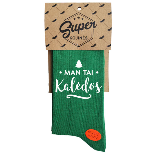Kojinės "Man tai Kalėdos" Kojinės "Man tai Kalėdos"