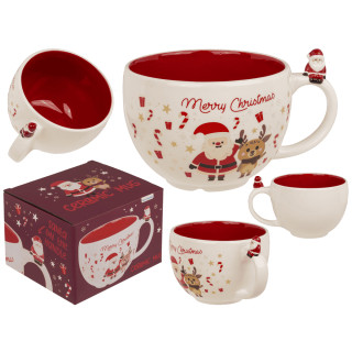 XL puodelis "Santa" (650ml)