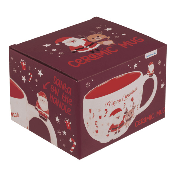 XL puodelis "Santa" (650ml)
