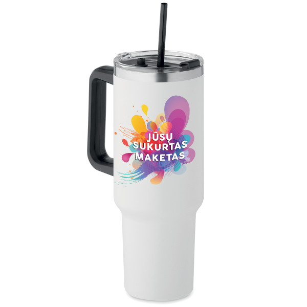 XL termopuodelis "LUXOR" (1200ml) su Jūsų sukurtu dizainu