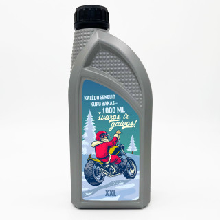XXL dušo želė "Kalėdų Senelio kuro bakas" (1000ml)