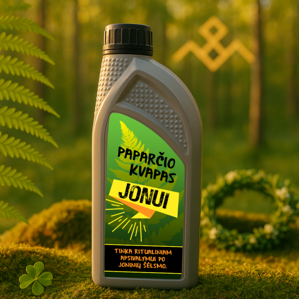 XXL dušo želė "Paparčio kvapas Jonui" (1000ml) XXL dušo želė "Paparčio kvapas Jonui" (1000ml)