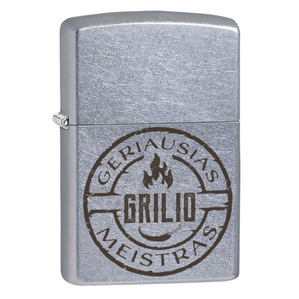 Zippo žiebtuvėlis "Geriausias grilio meistras" Zippo žiebtuvėlis "Geriausias grilio meistras"