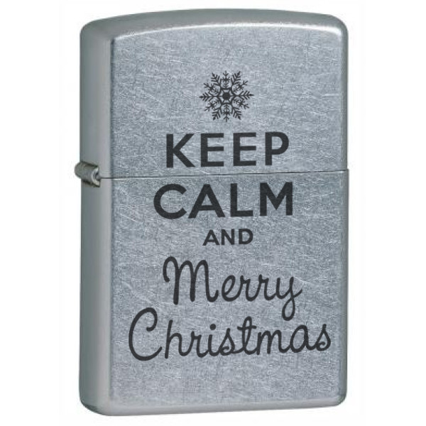 Zippo žiebtuvėlis "Keep calm Merry Christmas" Zippo žiebtuvėlis "Keep calm Merry Christmas"