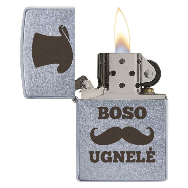 Zippo žiebtuvėlis "Boso Ugnelė" Zippo žiebtuvėlis "Boso Ugnelė"