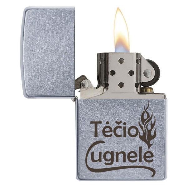 Zippo žiebtuvėlis "Tėčio ugnelė" Zippo žiebtuvėlis "Tėčio ugnelė"