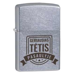 Zippo žiebtuvėlis "Geriausias TĖTIS pasaulyje"