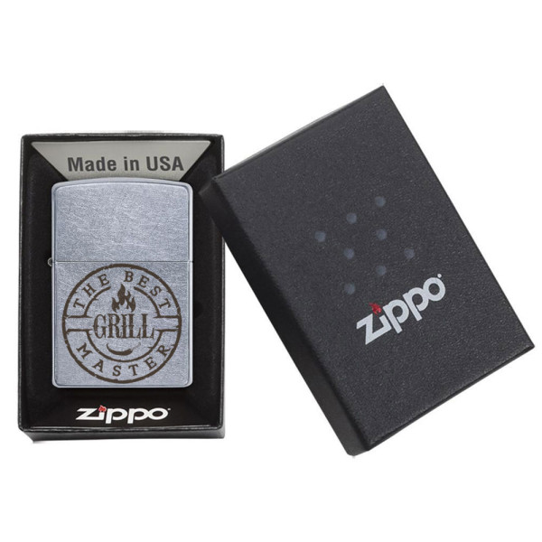 Zippo žiebtuvėlis "Grill master" (anglų kalba) Zippo žiebtuvėlis "Grill master" (anglų kalba)