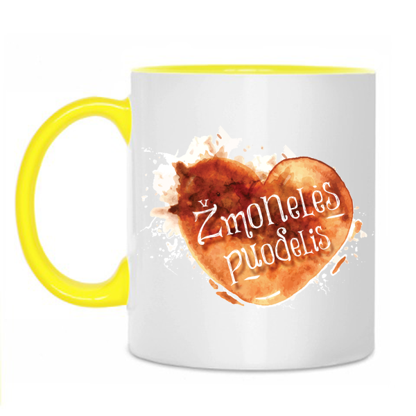 Žmonelės puodelis Žmonelės puodelis